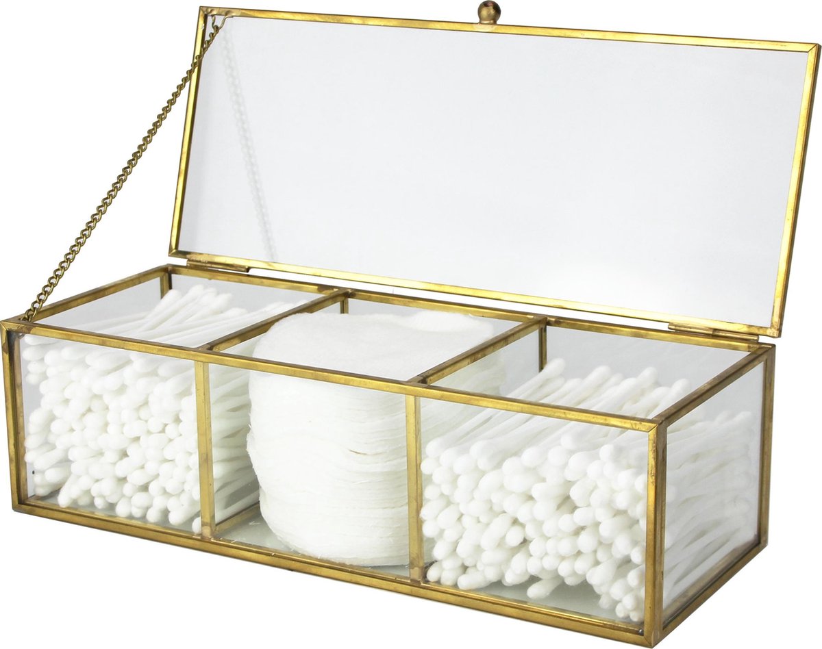 Opbergbox Robijn | Glas