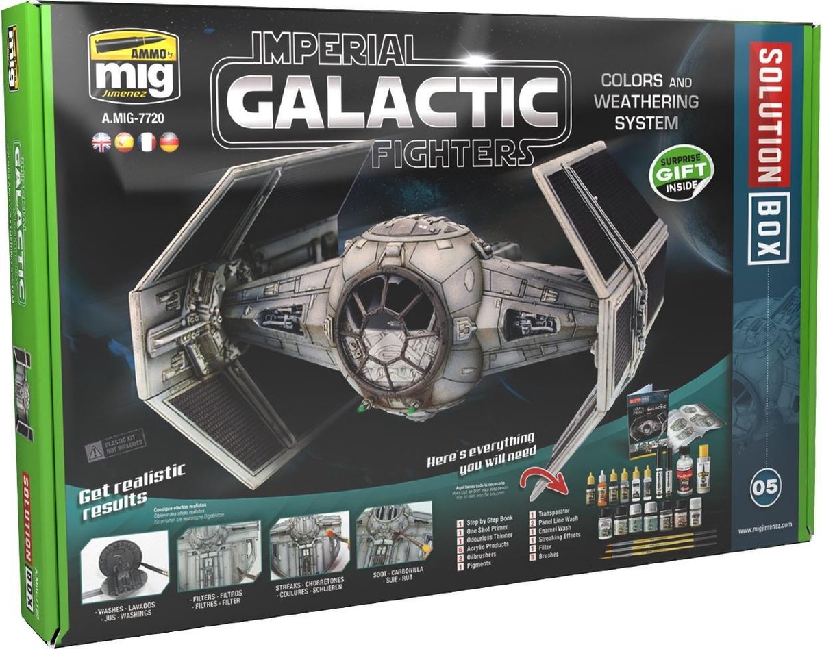 IMPERIAL GALACTIC FIGHTERS SOLUTION BOX