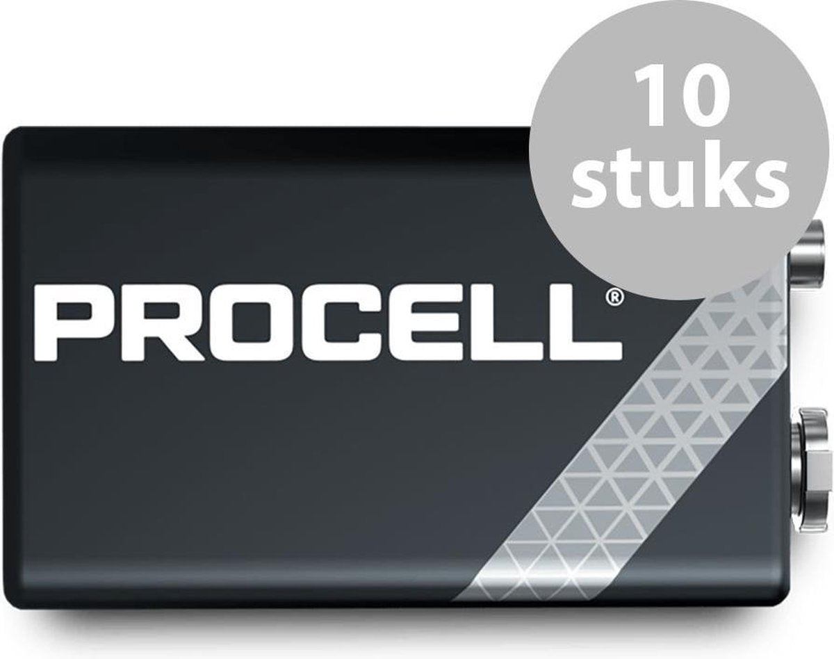 ProCell 9V Industrial Batterijen - 10 stuks -
