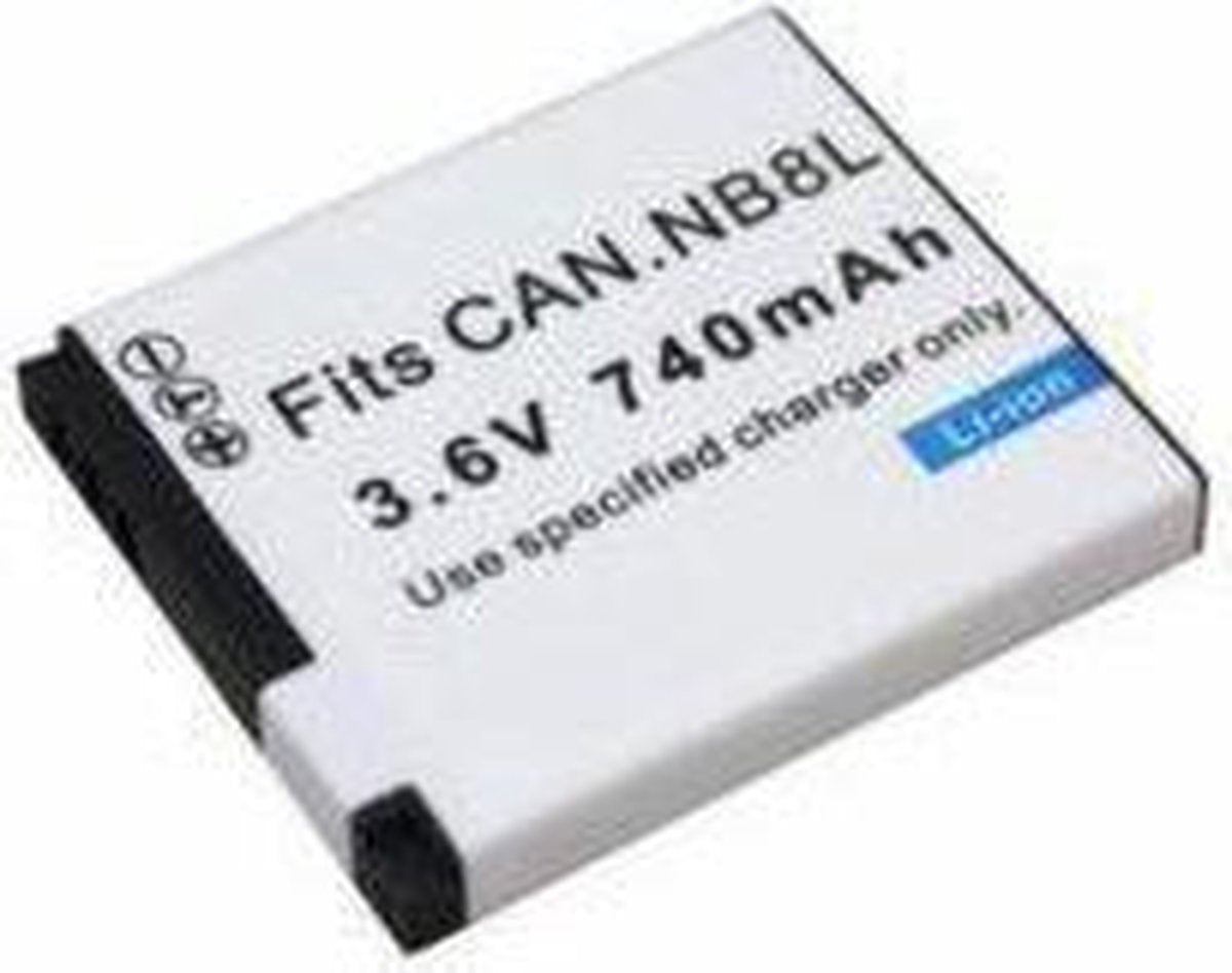 NB-8L / NB8L Camera Batterij / Camera Accu voor Canon camera's