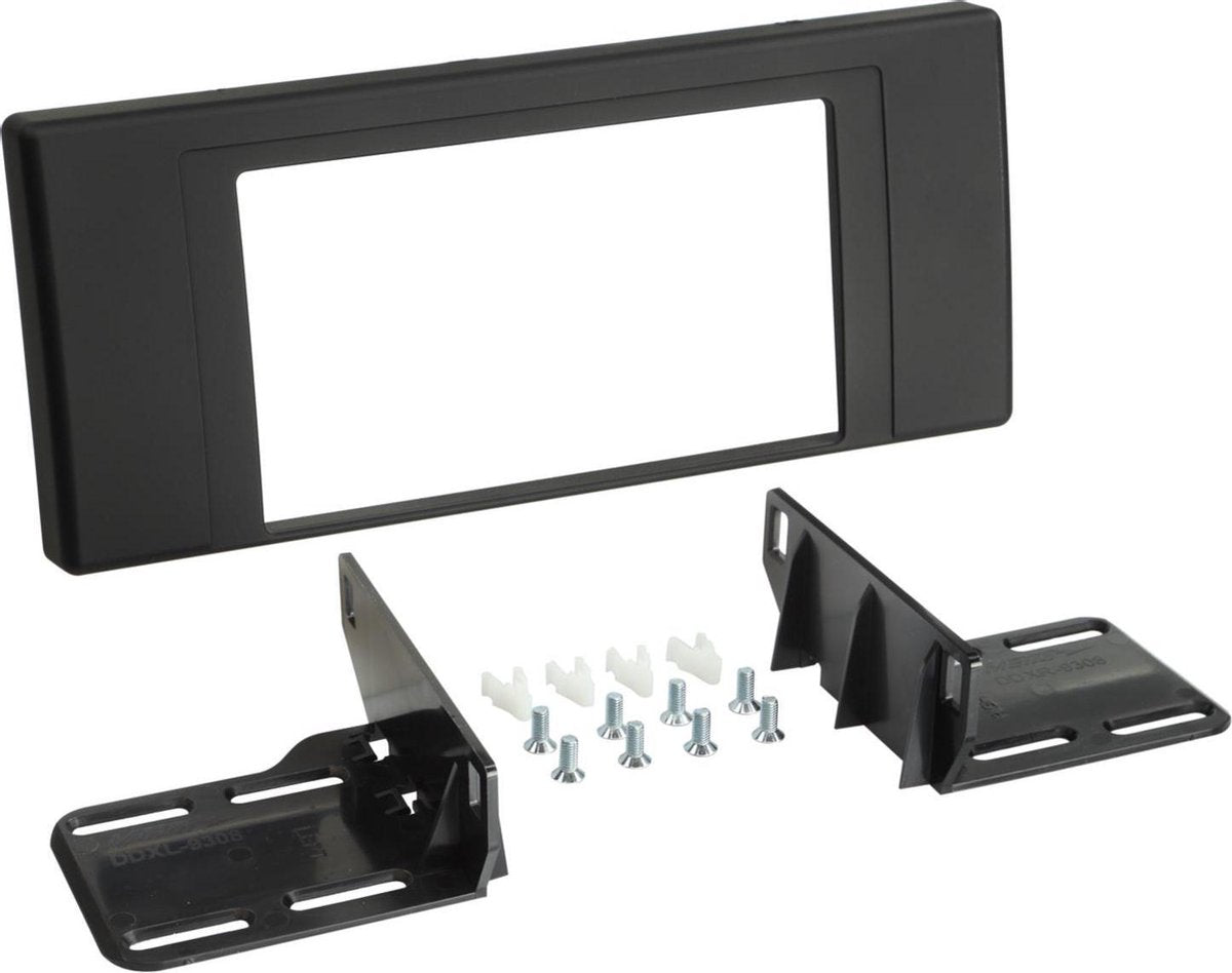 2-DIN Paneel BMW X5 (E53) - Land Rover Range Rover Kleur: Zwart