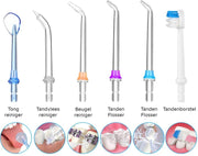 Nula-Waterflosser- 6 Opzetstukken