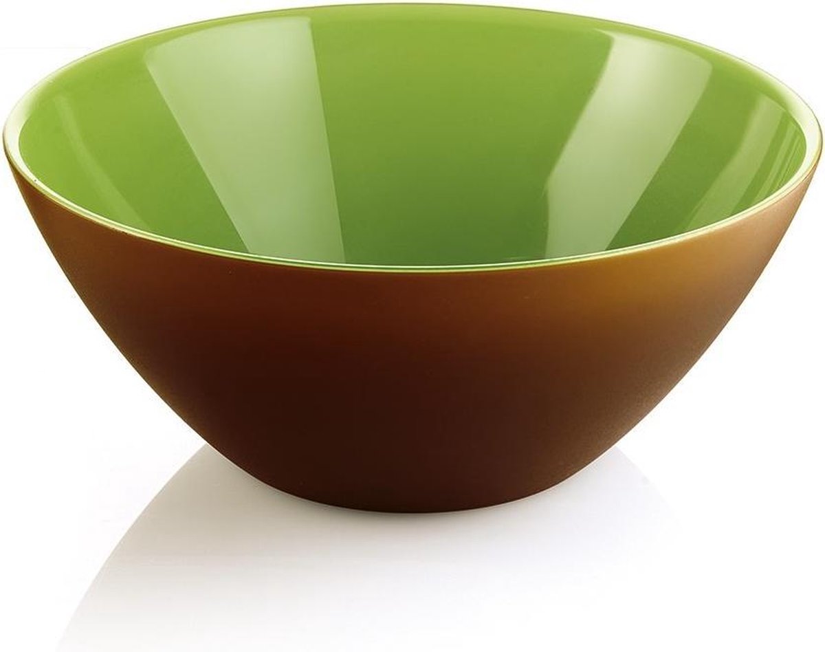 Guzzini My Fusion Schaal mokka/kiwi - �0mm