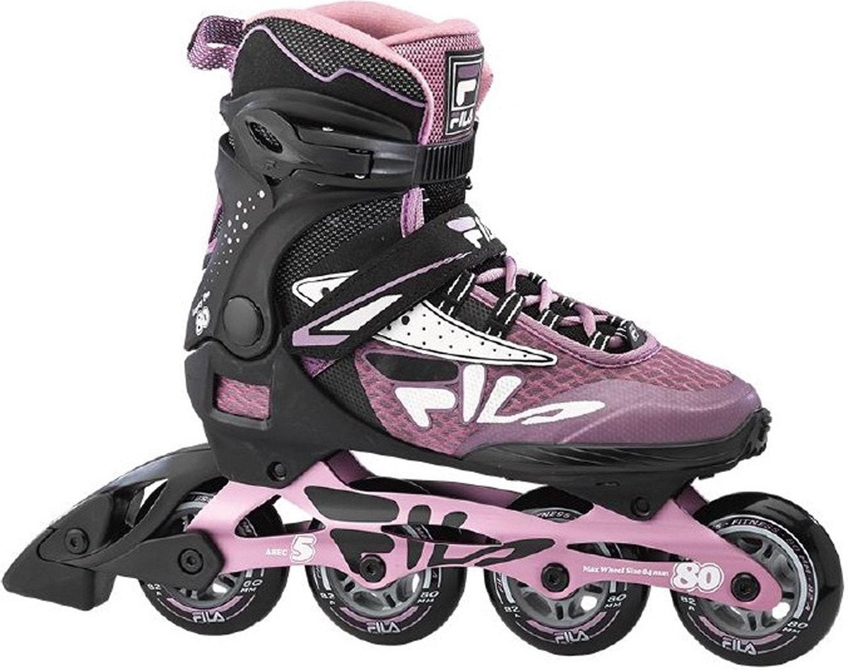 Fila Inlineskates Legacy Pro 80 Lady Zwart/roze Maat 40
