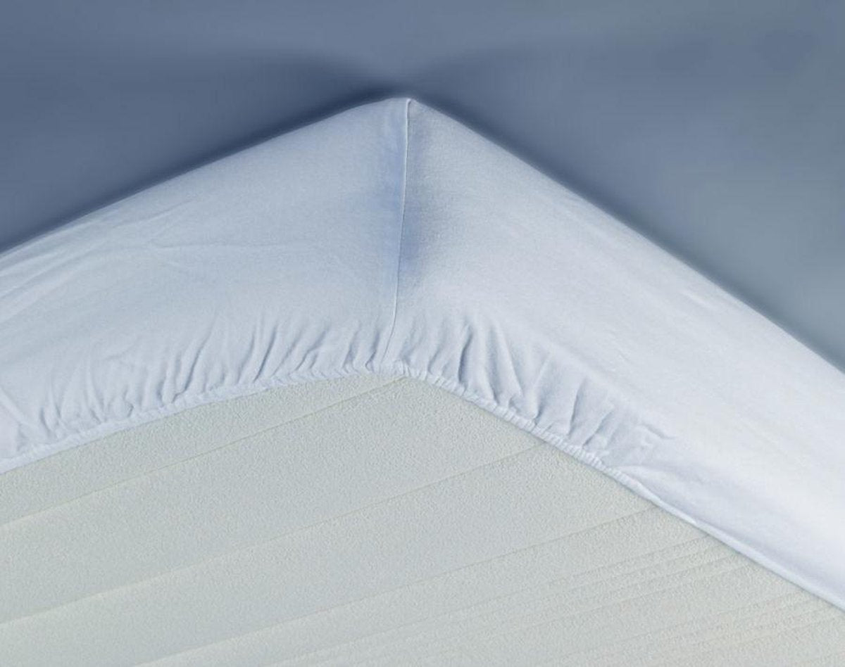 ABZ Molton hoeslaken - 90x200 - Wit