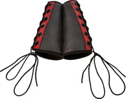 Sportsheets Saffron Gauntlet Boeien - Zwart & Rood