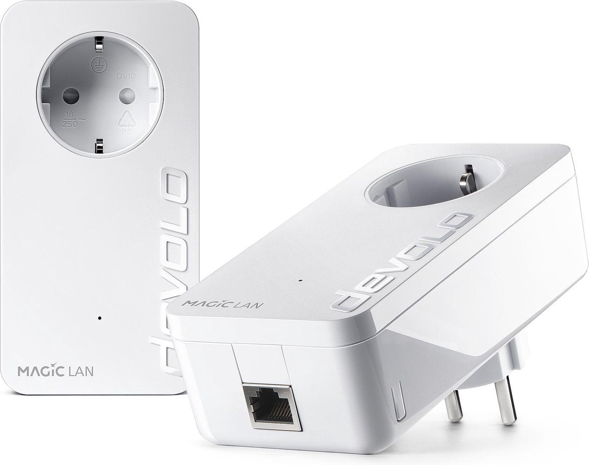 devolo Magic 1 LAN - Powerline zonder wifi - Starterskit - NL