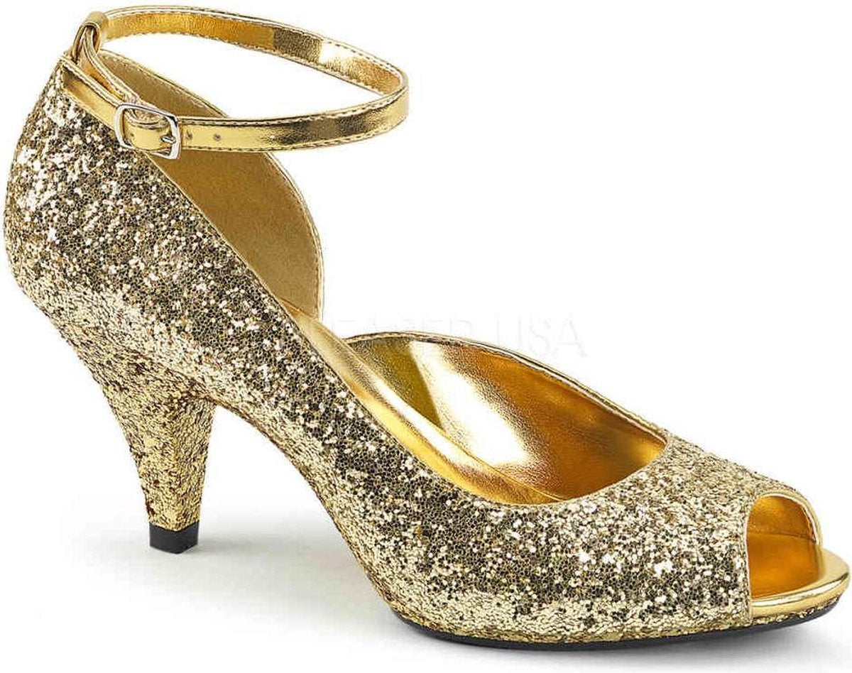 Fabulicious Hoge hakken -38 Shoes- BELLE-381G Goudkleurig