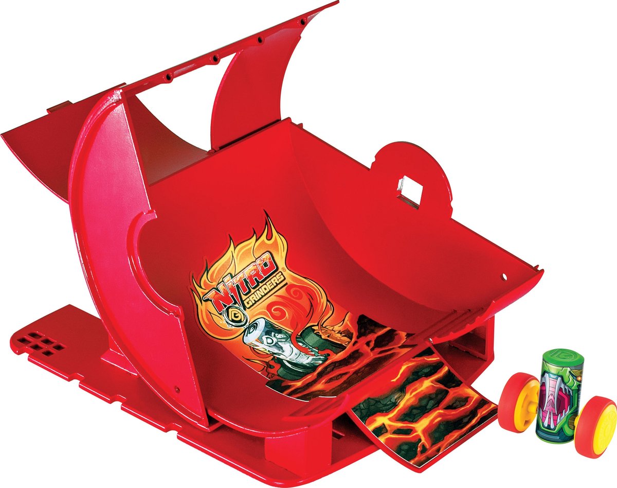 Nitro Grinders Inferno Quarter Pipe - Rood