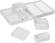 Pantone Serveerset - Blanc de Blanc 11-4800 - Wit - Set van 11 stuks