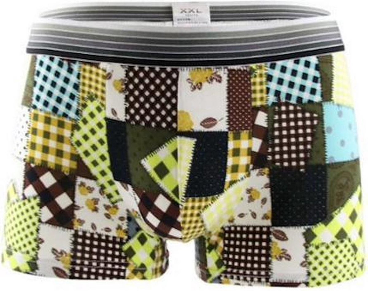 Fun Boxershort Patch Work / Lapjes (30066)