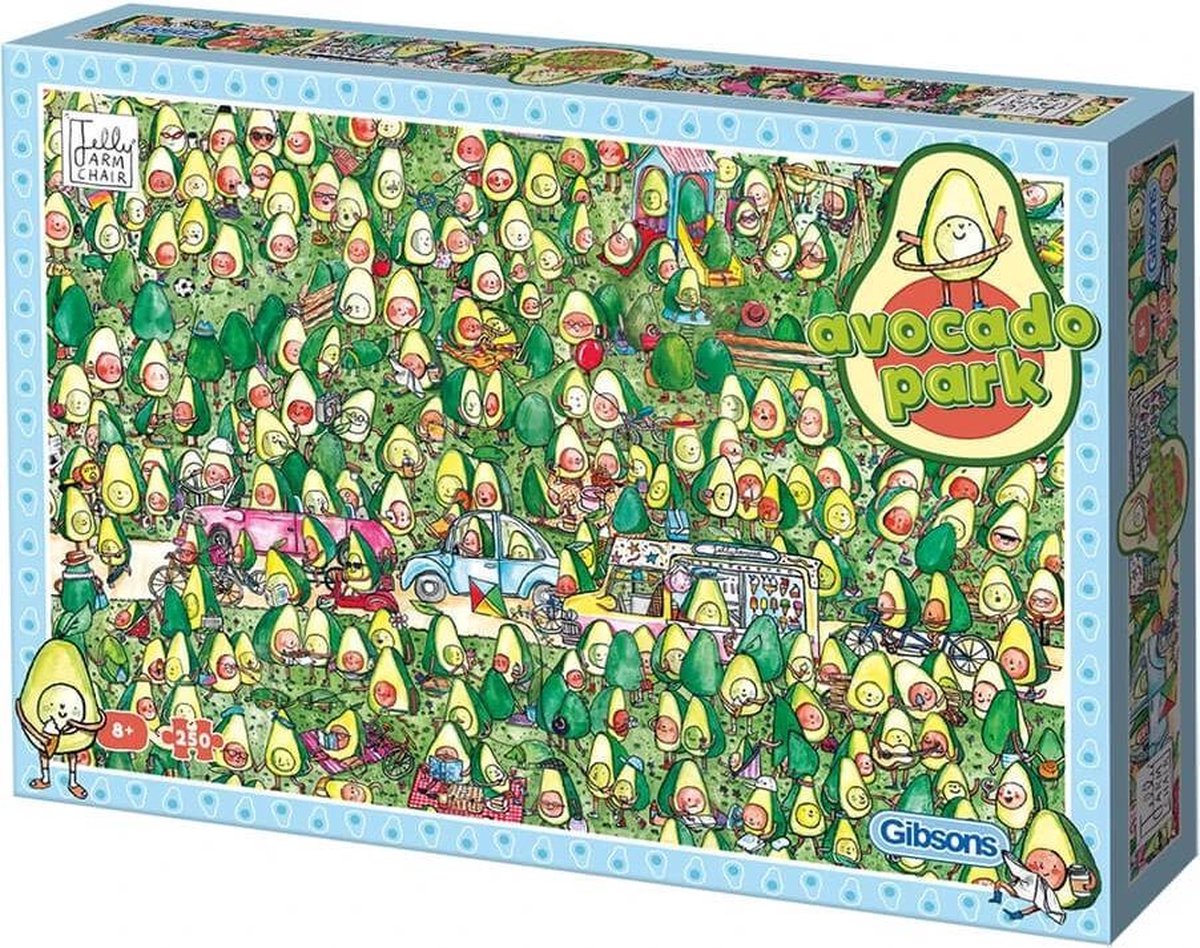 Gibsons puzzel Kids Avocado Park - 250 XL stukjes