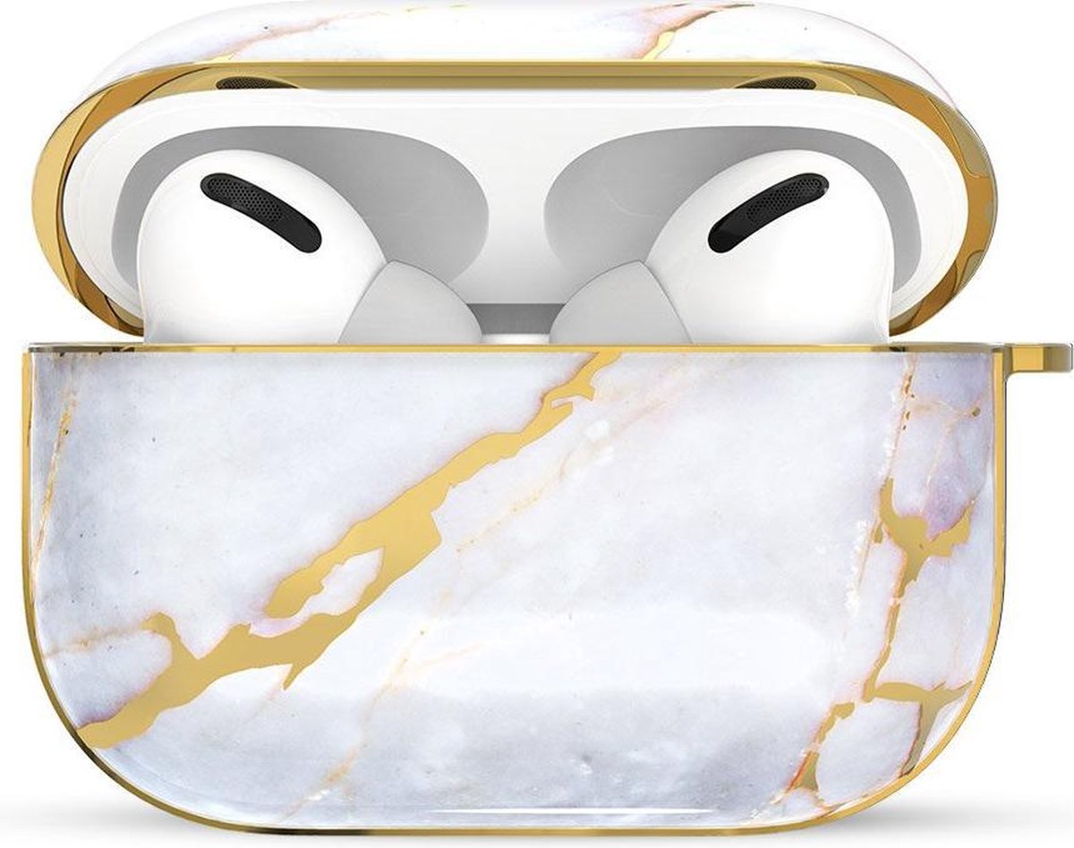 Kingxbar Jade Case Protector voor AirPods Pro wit