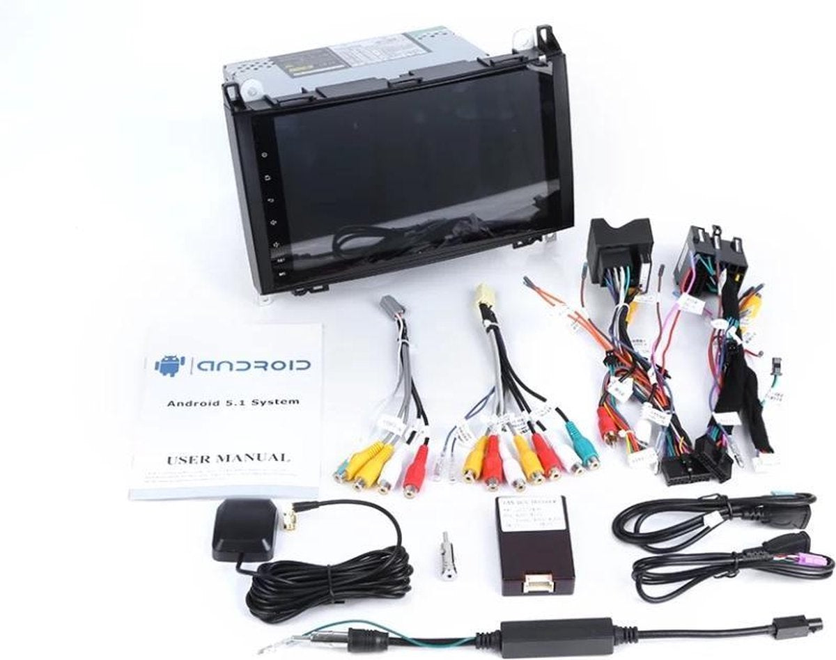 Mercedes Benz 2+32GB Ingebouwde CarPlay A klasse B klasse Vito Viano Sprinter Volkswagen Crafter Android 10 navigatie en multimediasysteem Bluetooth USB WiFi