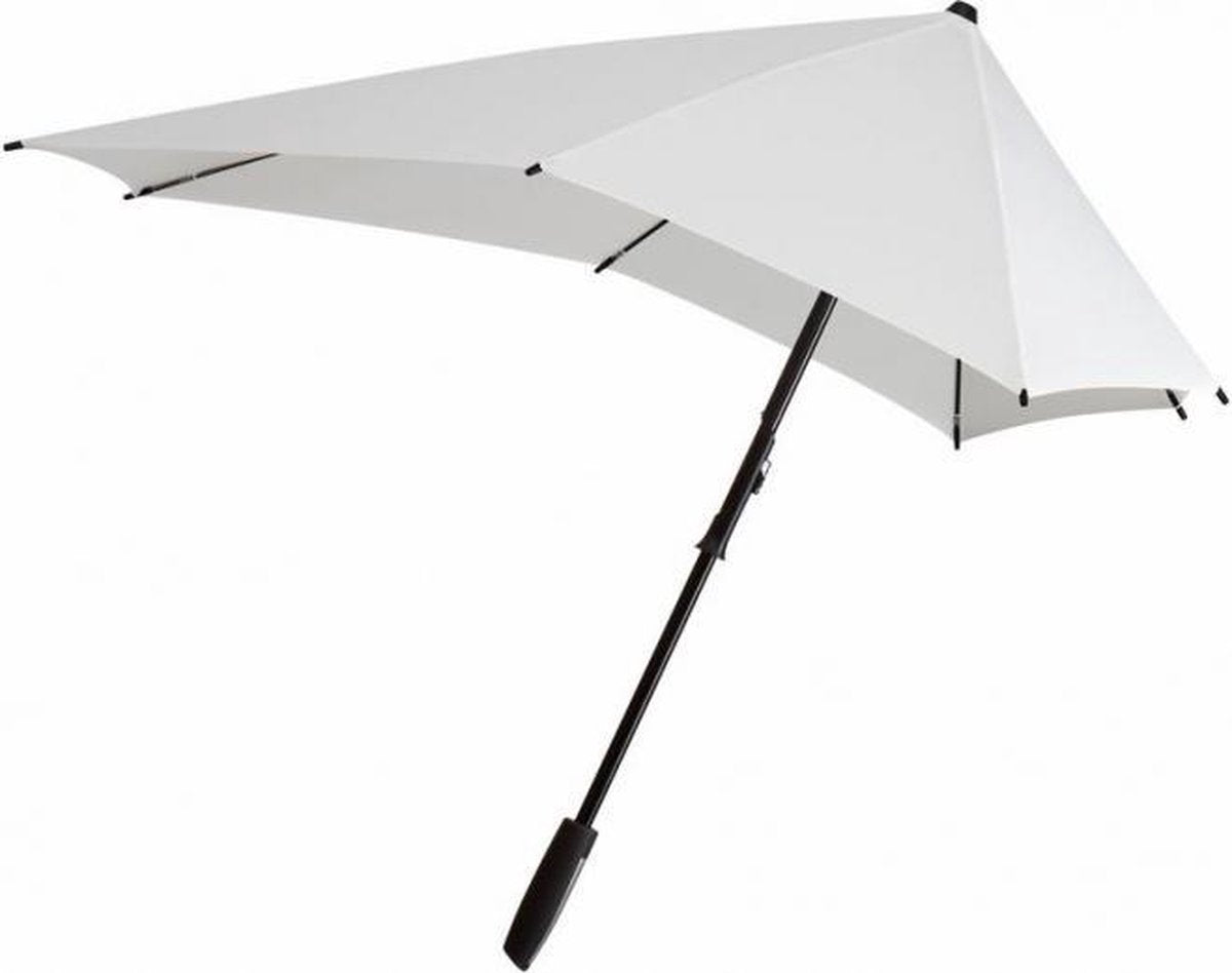 Senz° Smart - Stormparaplu - Ø 88 cm - Wicked White Wit - Special Edition