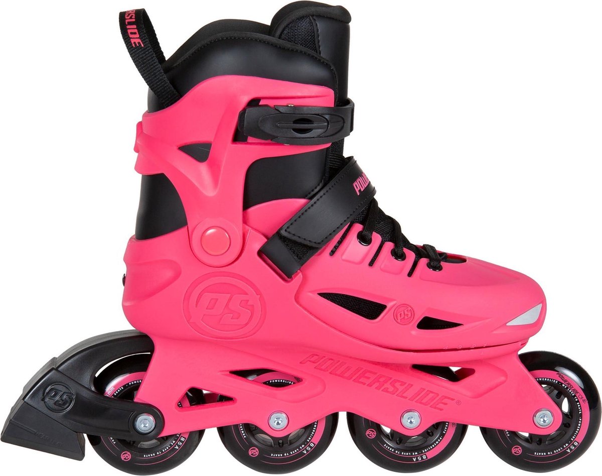 Powerslide One Stargaze  Inlineskates - Maat 37-40 - Meisjes - roze/zwart verstelbaar