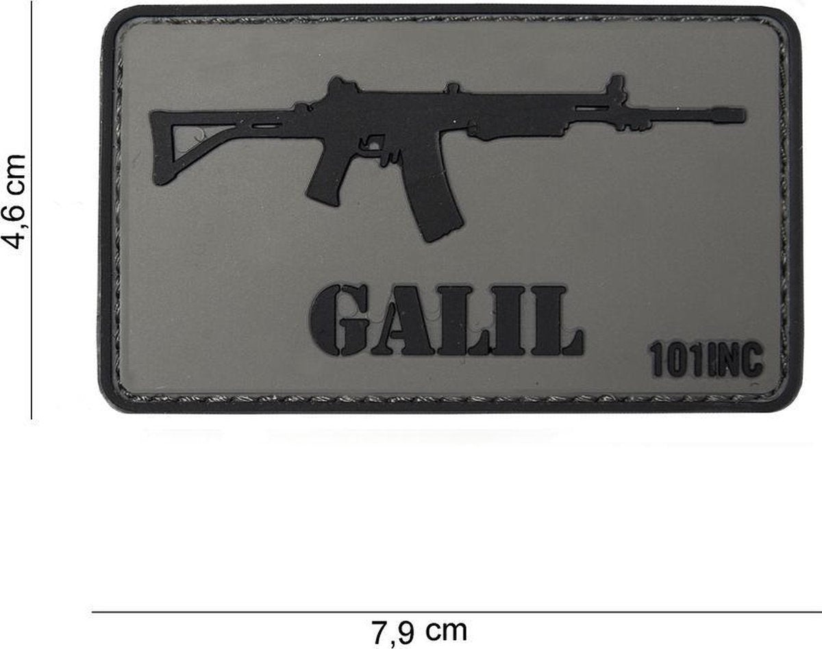 Embleem 3D PVC GALIL