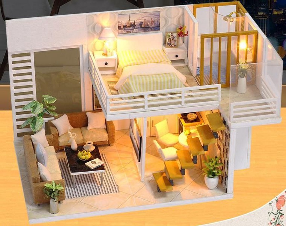 Miniatuur - appartement met loft - simple and elegant