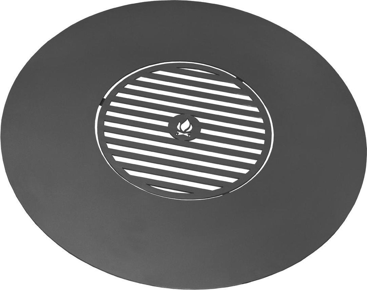 Grillplaat Ø 82 cm met grillrooster 40 cm