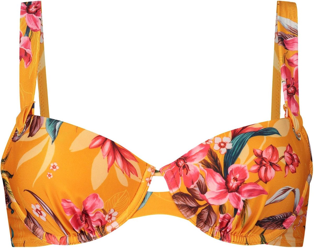 Hunkemöller Dames Voorgevormde beugel bikinitop Orchid - maat E65