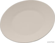 bord plat 19.5cm s/6 restaurant wit