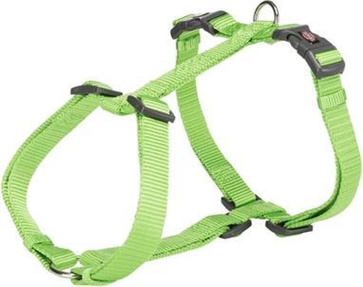 Trixie hondentuig premium h-tuig-tuig appel - 42-60x1