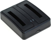 Dual USB lader compatible met Samsung BG900BBE