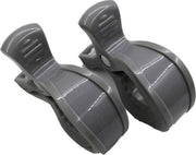 JillyBee - Klemmen - Deken - Speelgoed - MaxiCosi - Kinderwagen - Wandelwagen - Grijs - 2stuks