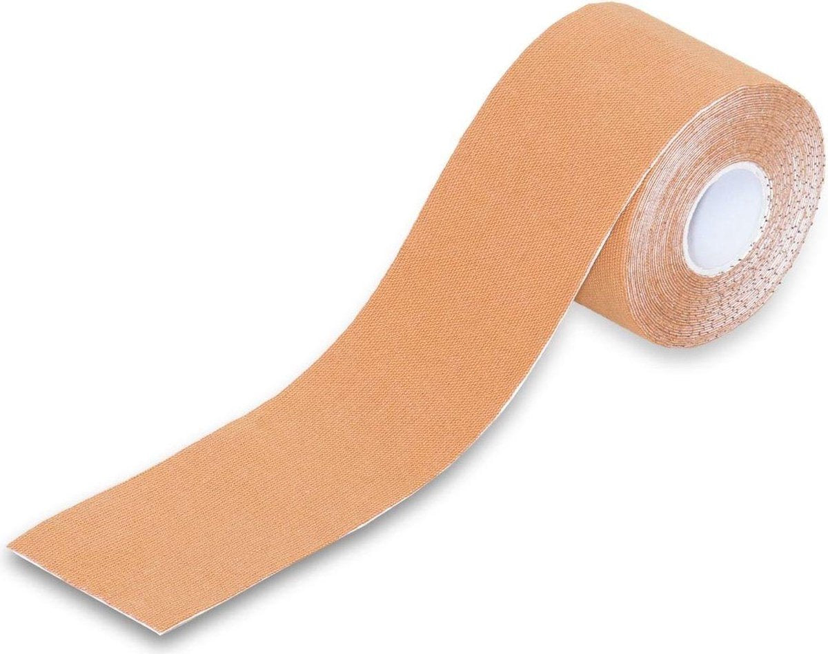 Kinesiotape - Beige | 1 Rol | 5 cm x 5 m | Sporttape | MediPreventie