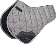 LeMieux Zadeldek Carbon Mesh CC half square