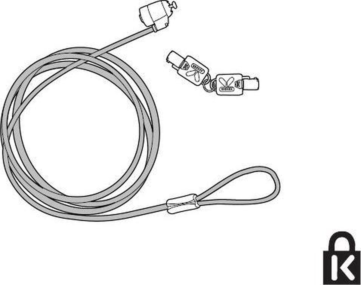 Kensington laptop slot / lock SKU 64018 per stuk