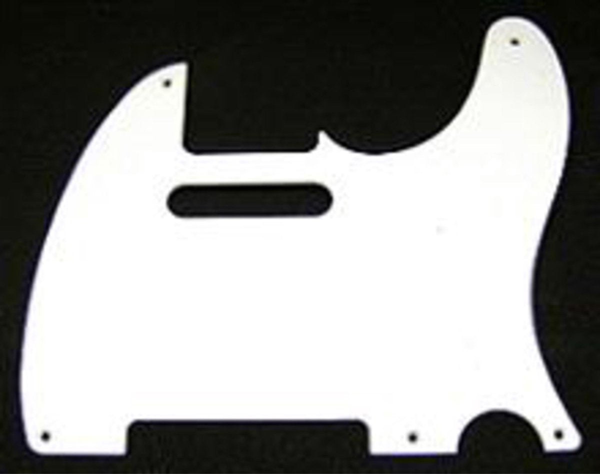 Pickguard Tele 5-Hole White