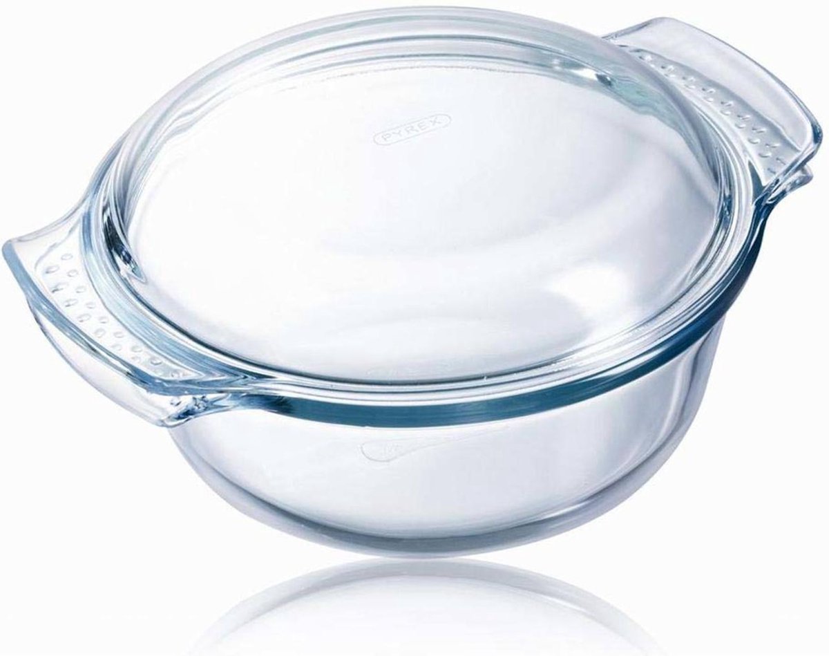 Pyrex - Classic Ovenschaal Rond met Deksel 3