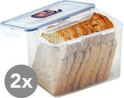 Lock&Lock Vershoudbakjes | Bewaardozen voedsel | Brooddoos | Broodtrommel - Set van 2 - 3