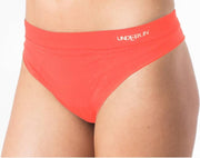 Underun - Hardlopen - Sportondergoed - Hardloopondergoed - Sportonderbroek - Vrouw String - Oranje - S