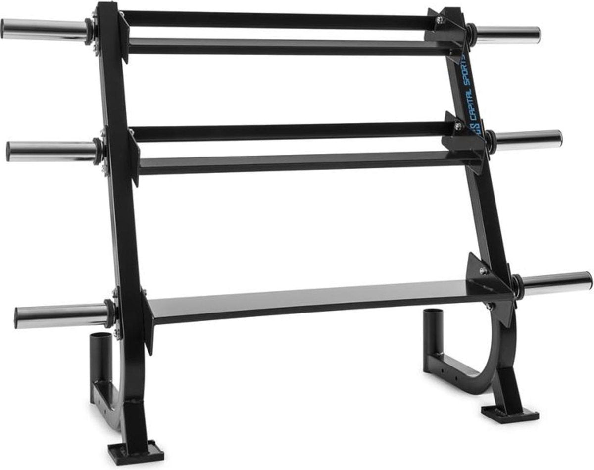 CAPITAL SPORTS Depoto Dumbbell Rack Kettlebellrek halterhouder 3 niveaus 