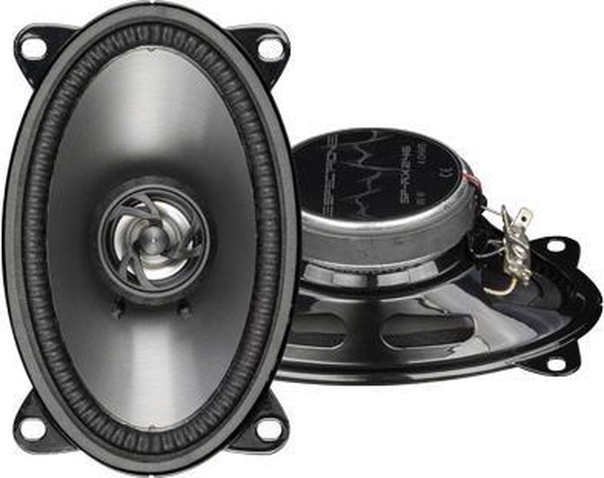 Spectron SP-RX246 | Goedkope 4x6 inch ovale autospeakers - coaxiale 2-weg autoluidsprekers - boxen