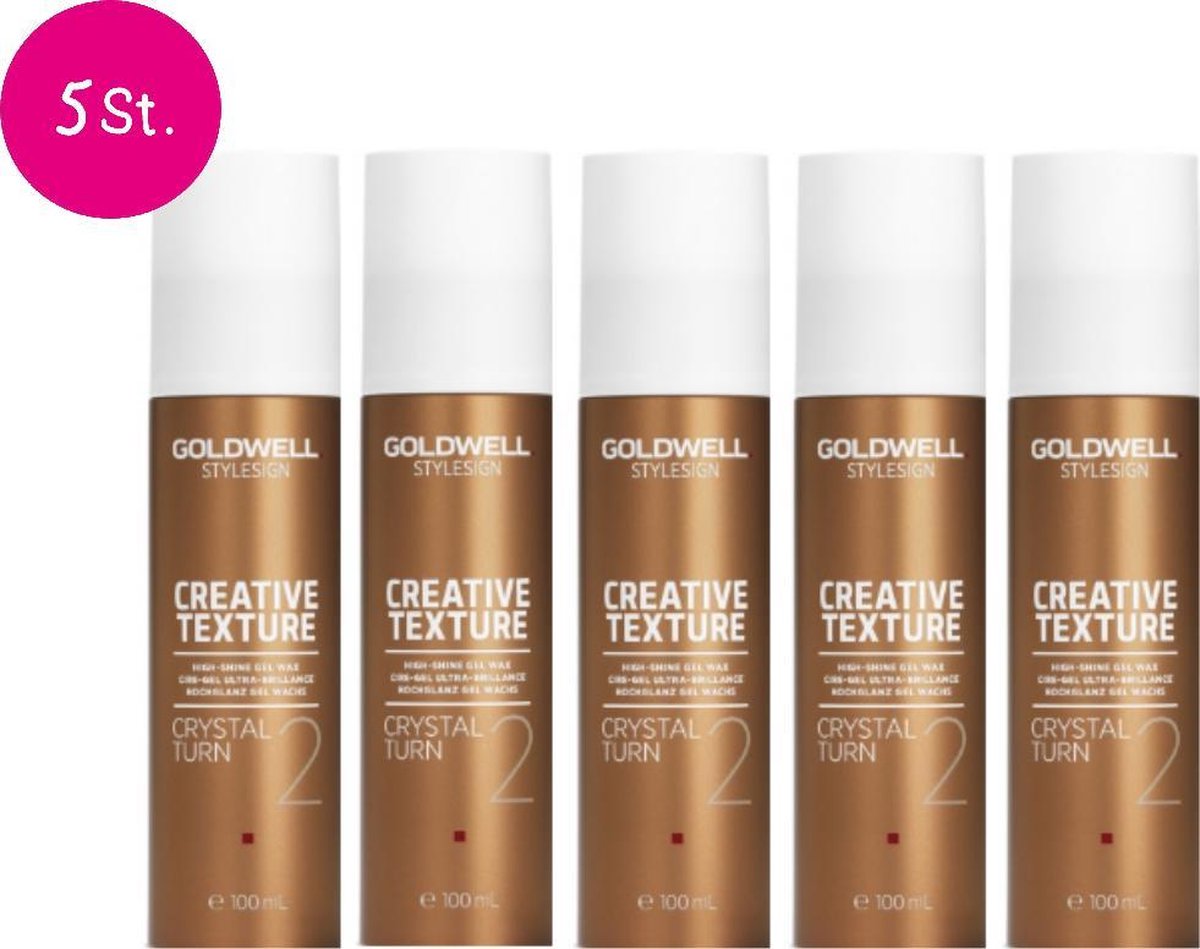 5x Goldwell StyleSign Crystal Turn Gel Wax
