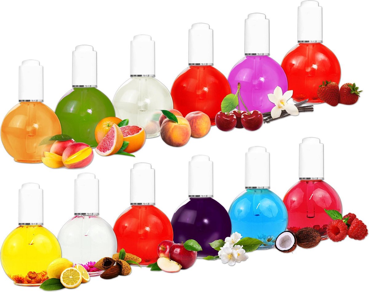 Nagelriemolie 75ml. Set 10 stuks/Nagelriem Verzorging Olie - Nagel Riem Cuticle Therapy Oil