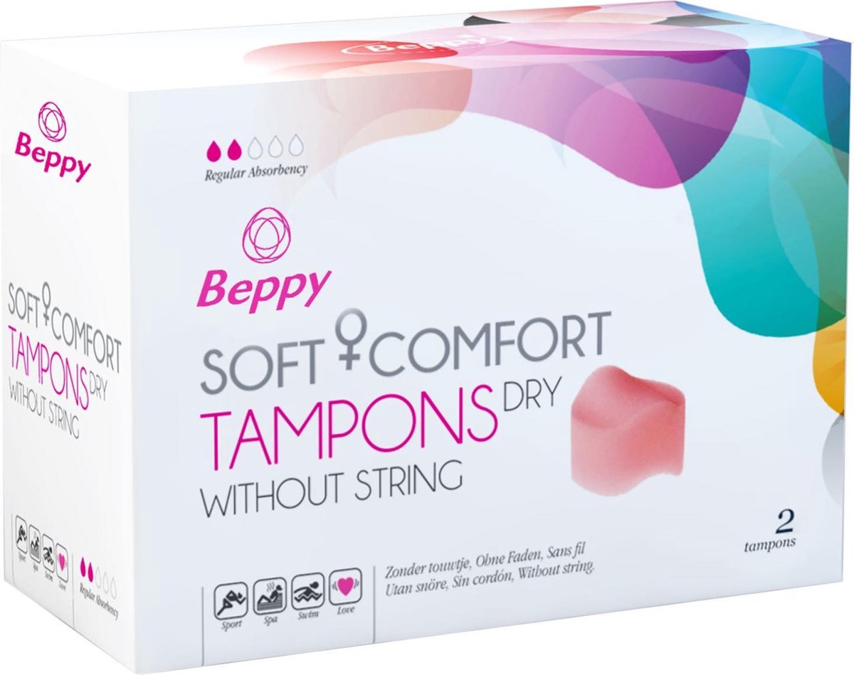 BEPPY TAMPONS DRY - 2 PCS