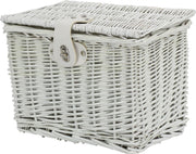 AMIGO - Fietsmand - Type bakkersmand - 9 Liter - Wit