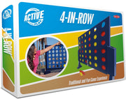 Tactic 4-op-een-rij Giga Junior 57 X 56 Cm Blauw 37-delig