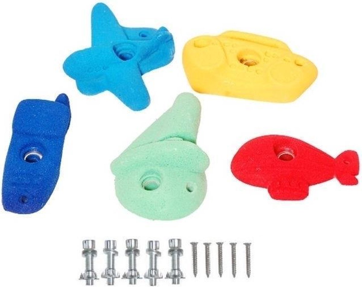 Klimstenen Diversen Set van 5 stuks