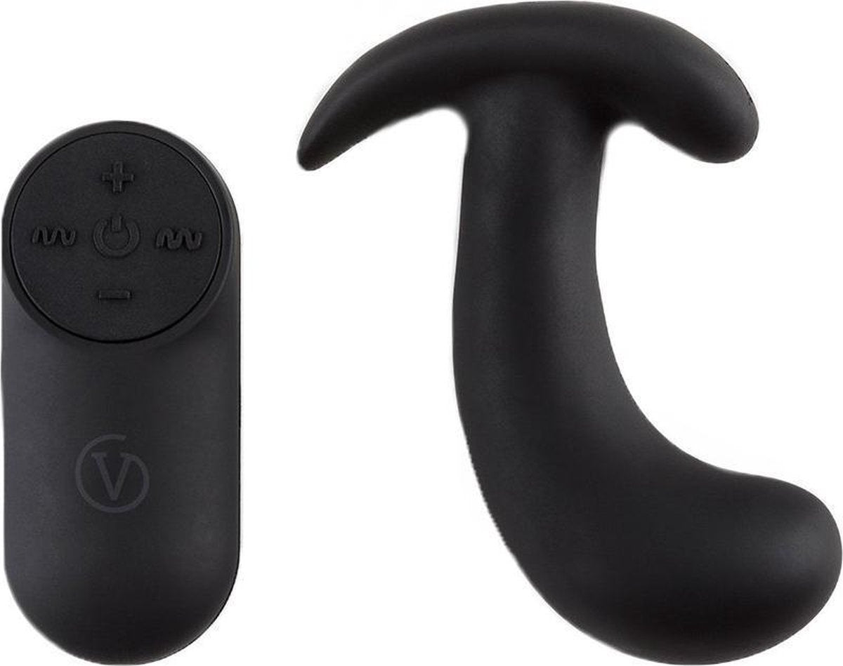 Virgite Prostaat Massager met afstandsbediening SHE HAS THE POWER - zwart