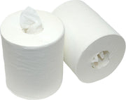 Midirollen wit 1laags 275meter cellulose geen koker 6rollen (118026)
