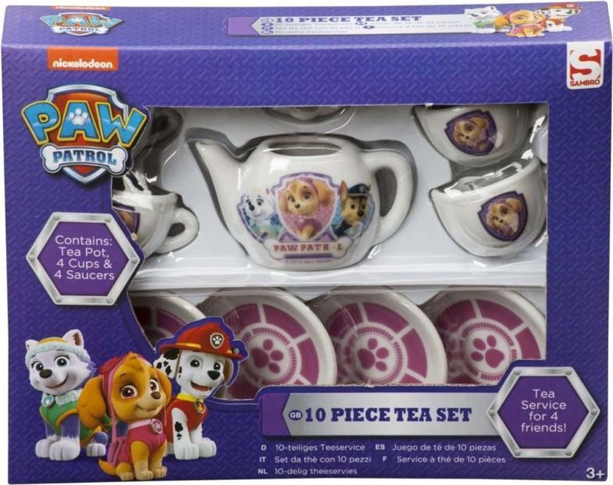 Paw patrol servies