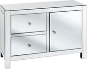 Beliani LENS - Dressoir - zilver - MDF