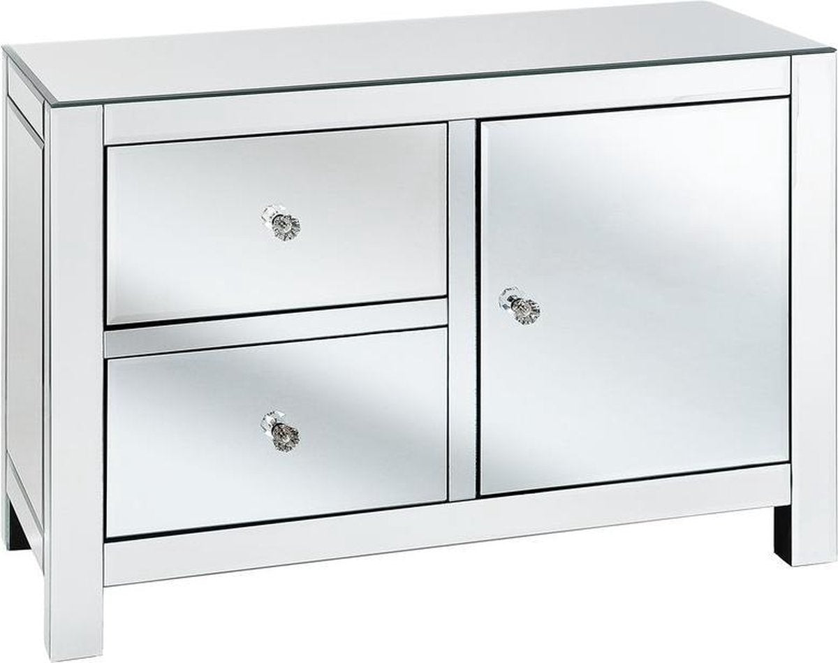 Beliani LENS - Dressoir - zilver - MDF