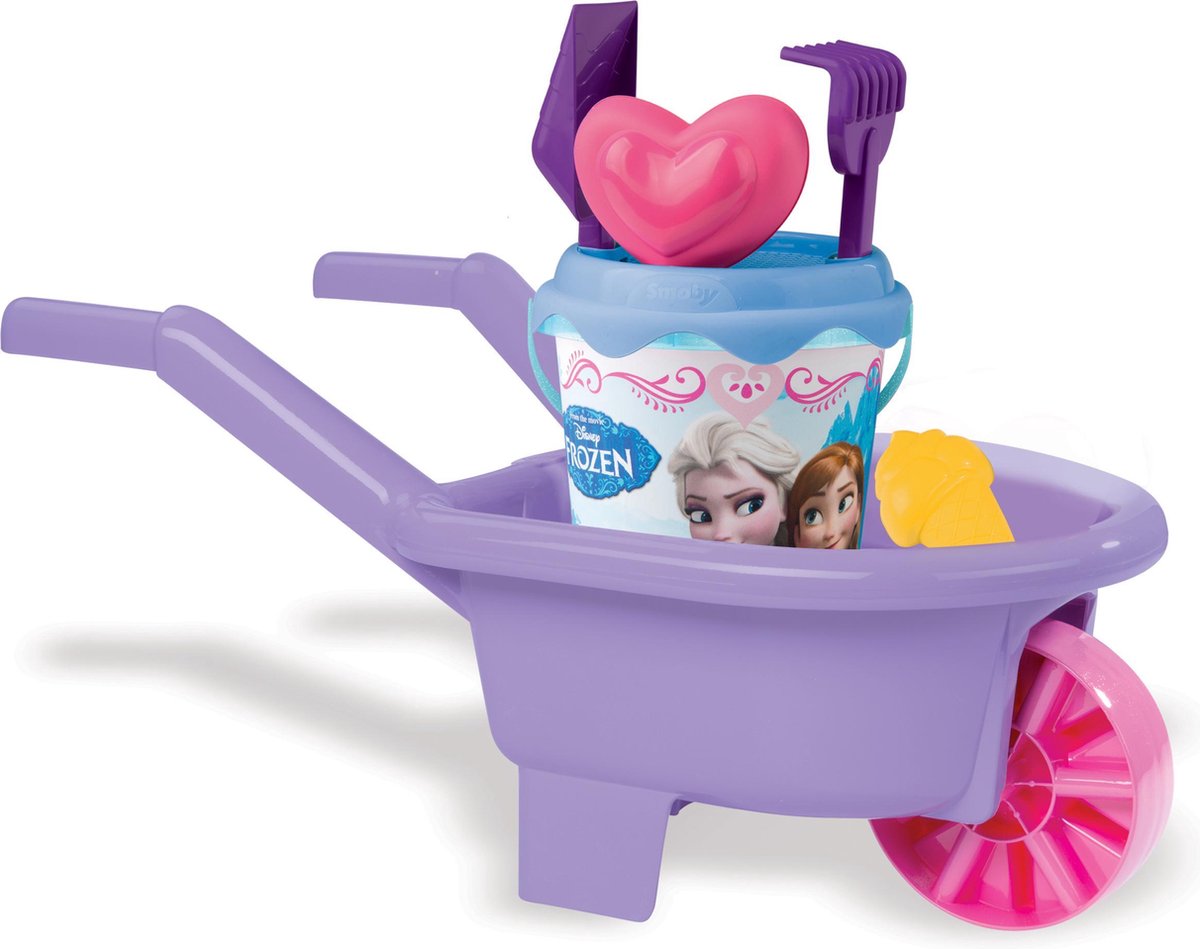 Smoby - Kruiwagen en emmerset - Disney Frozen