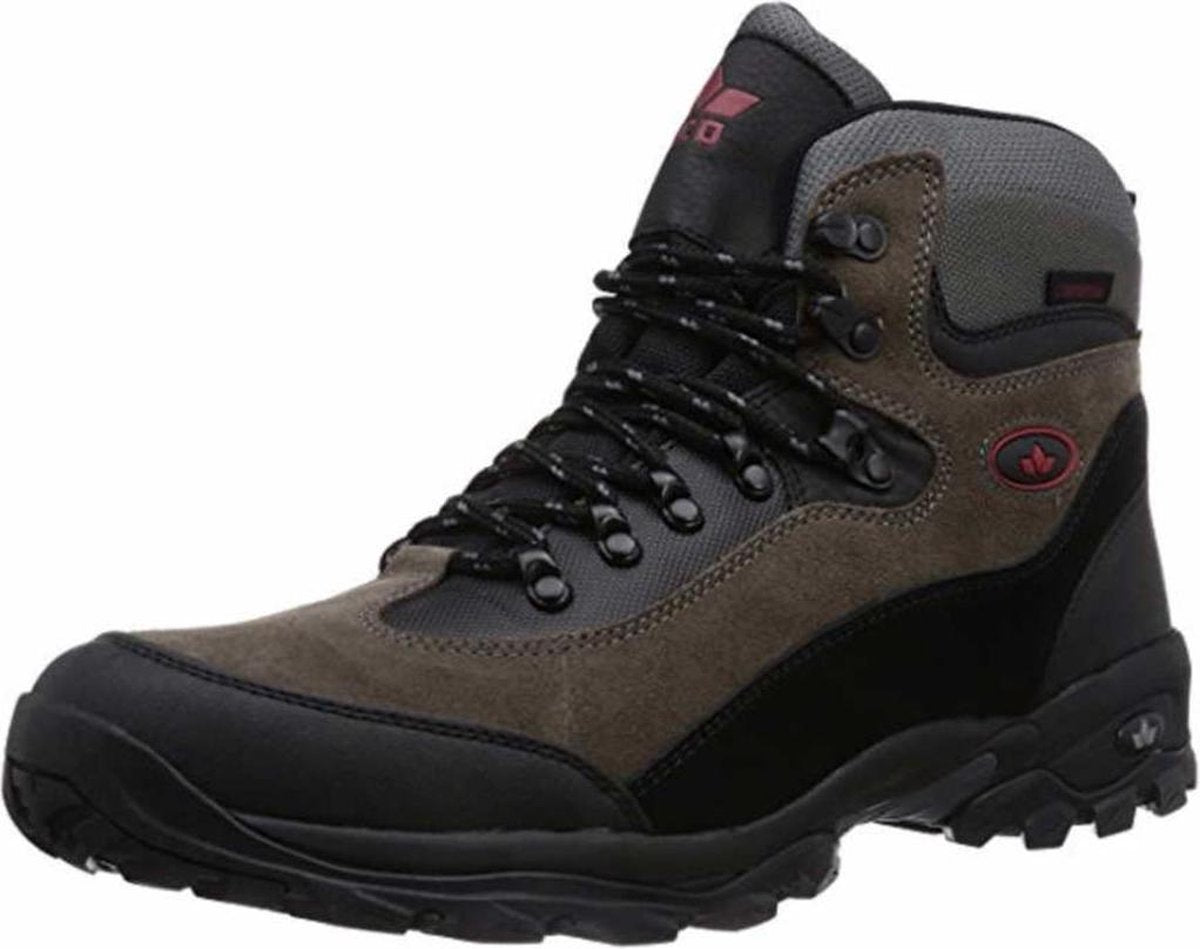 Lico Wandelschoenen Milan Heren Suède Grijs/bruin Maat 45
